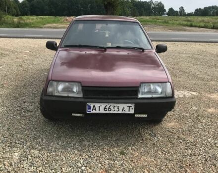 Красный ВАЗ 21099, объемом двигателя 1 л и пробегом 26 тыс. км за 985 $, фото 1 на Automoto.ua