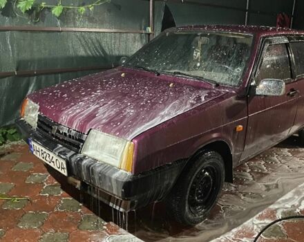 Красный ВАЗ 21099, объемом двигателя 1.5 л и пробегом 340 тыс. км за 1300 $, фото 1 на Automoto.ua