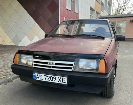Красный ВАЗ 21099, объемом двигателя 1.5 л и пробегом 252 тыс. км за 1400 $, фото 1 на Automoto.ua