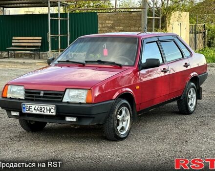 Красный ВАЗ 21099, объемом двигателя 1.5 л и пробегом 270 тыс. км за 1700 $, фото 1 на Automoto.ua