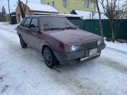 Червоний ВАЗ 21099, об'ємом двигуна 1.5 л та пробігом 187 тис. км за 2100 $, фото 1 на Automoto.ua