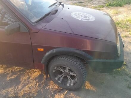 Красный ВАЗ 21099, объемом двигателя 1.5 л и пробегом 3 тыс. км за 1182 $, фото 1 на Automoto.ua