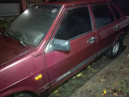 Красный ВАЗ 21099, объемом двигателя 0 л и пробегом 200 тыс. км за 750 $, фото 1 на Automoto.ua