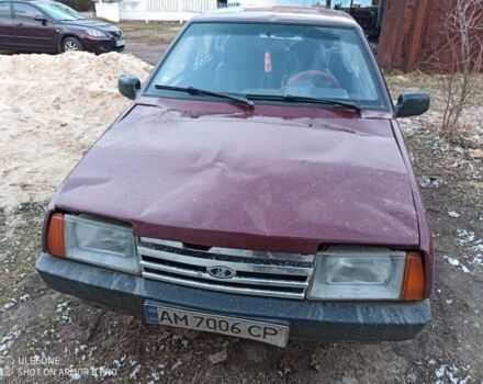 Червоний ВАЗ 21099, об'ємом двигуна 1.5 л та пробігом 80 тис. км за 1163 $, фото 1 на Automoto.ua