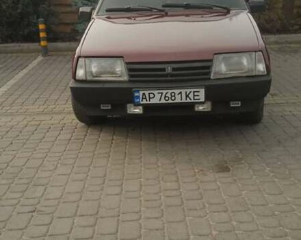 Красный ВАЗ 21099, объемом двигателя 1.5 л и пробегом 250 тыс. км за 1750 $, фото 1 на Automoto.ua