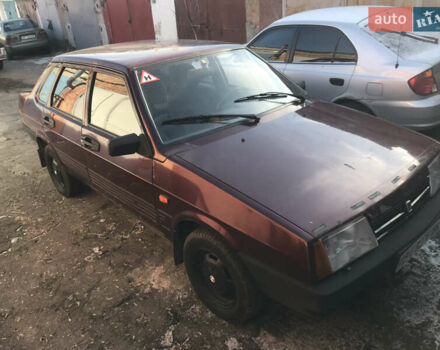 Червоний ВАЗ 21099, об'ємом двигуна 1.5 л та пробігом 205 тис. км за 1400 $, фото 1 на Automoto.ua