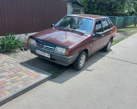 Красный ВАЗ 21099, объемом двигателя 1.5 л и пробегом 160 тыс. км за 699 $, фото 1 на Automoto.ua