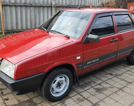 Красный ВАЗ 21099, объемом двигателя 1.5 л и пробегом 139 тыс. км за 1700 $, фото 1 на Automoto.ua