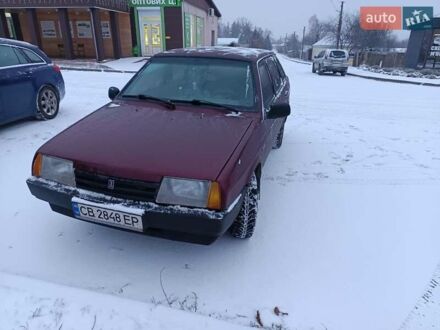 Червоний ВАЗ 21099, об'ємом двигуна 1.6 л та пробігом 100 тис. км за 1500 $, фото 1 на Automoto.ua