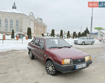 Червоний ВАЗ 21099, об'ємом двигуна 1.5 л та пробігом 179 тис. км за 1250 $, фото 1 на Automoto.ua