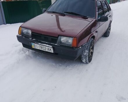 Красный ВАЗ 21099, объемом двигателя 0 л и пробегом 180 тыс. км за 1600 $, фото 1 на Automoto.ua