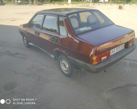 Красный ВАЗ 21099, объемом двигателя 0 л и пробегом 240 тыс. км за 1000 $, фото 1 на Automoto.ua