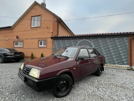 Красный ВАЗ 21099, объемом двигателя 1.5 л и пробегом 250 тыс. км за 2350 $, фото 1 на Automoto.ua