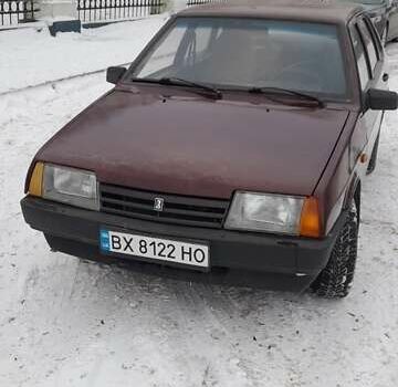 Красный ВАЗ 21099, объемом двигателя 1.6 л и пробегом 500 тыс. км за 1150 $, фото 1 на Automoto.ua