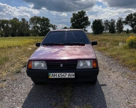 Красный ВАЗ 21099, объемом двигателя 1.5 л и пробегом 170 тыс. км за 1600 $, фото 1 на Automoto.ua