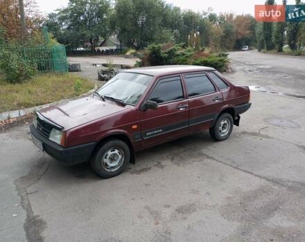 Червоний ВАЗ 21099, об'ємом двигуна 1.5 л та пробігом 252 тис. км за 1900 $, фото 1 на Automoto.ua