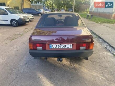 Красный ВАЗ 21099, объемом двигателя 1.5 л и пробегом 210 тыс. км за 1500 $, фото 1 на Automoto.ua
