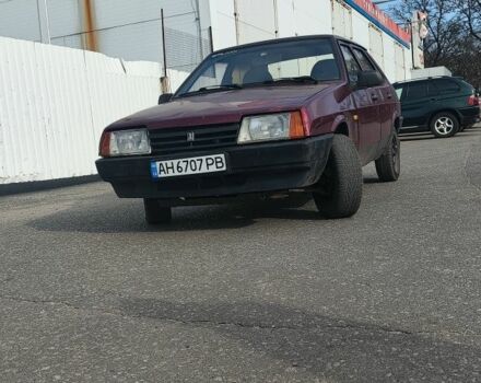 Красный ВАЗ 21099, объемом двигателя 1.5 л и пробегом 200 тыс. км за 1241 $, фото 1 на Automoto.ua