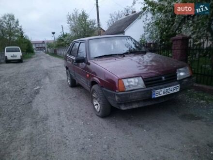 Червоний ВАЗ 21099, об'ємом двигуна 1.5 л та пробігом 256 тис. км за 1450 $, фото 1 на Automoto.ua