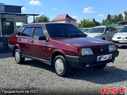 Червоний ВАЗ 21099, об'ємом двигуна 1.5 л та пробігом 217 тис. км за 1950 $, фото 1 на Automoto.ua