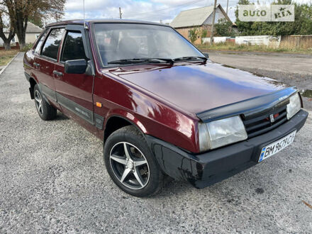 Червоний ВАЗ 21099, об'ємом двигуна 1.5 л та пробігом 172 тис. км за 1999 $, фото 1 на Automoto.ua
