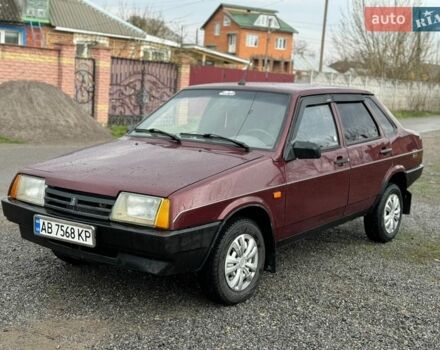 Червоний ВАЗ 21099, об'ємом двигуна 1.5 л та пробігом 144 тис. км за 1650 $, фото 1 на Automoto.ua