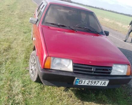 Червоний ВАЗ 21099, об'ємом двигуна 1.5 л та пробігом 200 тис. км за 1400 $, фото 1 на Automoto.ua