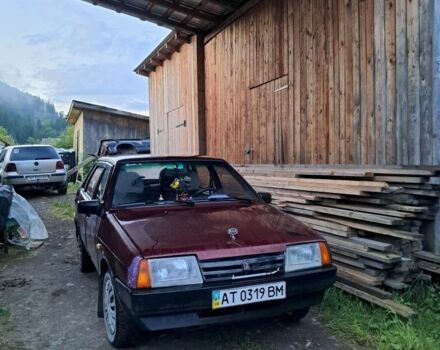 Червоний ВАЗ 21099, об'ємом двигуна 1.6 л та пробігом 2 тис. км за 1000 $, фото 1 на Automoto.ua