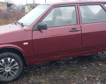 Красный ВАЗ 21099, объемом двигателя 1.6 л и пробегом 100 тыс. км за 1137 $, фото 1 на Automoto.ua