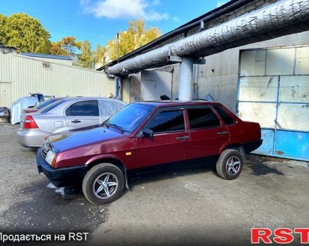 Красный ВАЗ 21099, объемом двигателя 1.6 л и пробегом 175 тыс. км за 1500 $, фото 1 на Automoto.ua
