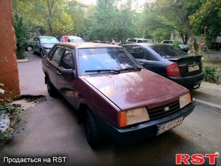 Красный ВАЗ 21099, объемом двигателя 1.5 л и пробегом 0 тыс. км за 1200 $, фото 1 на Automoto.ua
