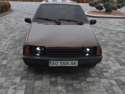 Красный ВАЗ 21099, объемом двигателя 0 л и пробегом 215 тыс. км за 1400 $, фото 1 на Automoto.ua