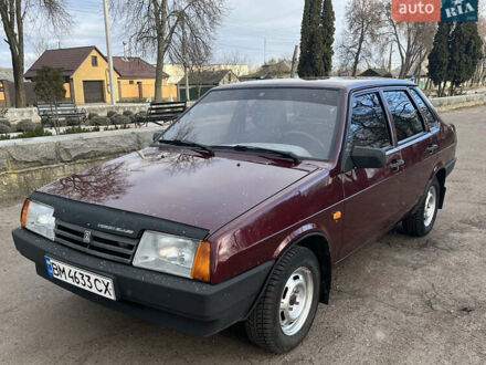 Червоний ВАЗ 21099, об'ємом двигуна 1.6 л та пробігом 57 тис. км за 3499 $, фото 1 на Automoto.ua