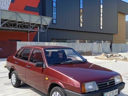 Красный ВАЗ 21099, объемом двигателя 0.16 л и пробегом 156 тыс. км за 2600 $, фото 1 на Automoto.ua