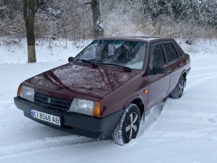 Червоний ВАЗ 21099, об'ємом двигуна 1.6 л та пробігом 225 тис. км за 1750 $, фото 1 на Automoto.ua