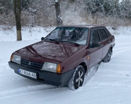 Червоний ВАЗ 21099, об'ємом двигуна 1.6 л та пробігом 225 тис. км за 1750 $, фото 1 на Automoto.ua