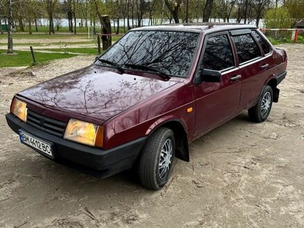 Червоний ВАЗ 21099, об'ємом двигуна 1.6 л та пробігом 99 тис. км за 1650 $, фото 1 на Automoto.ua
