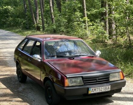 Красный ВАЗ 21099, объемом двигателя 1.5 л и пробегом 200 тыс. км за 700 $, фото 1 на Automoto.ua