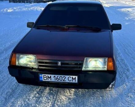 Красный ВАЗ 21099, объемом двигателя 1.5 л и пробегом 150 тыс. км за 1500 $, фото 1 на Automoto.ua