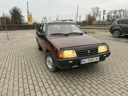 Червоний ВАЗ 21099, об'ємом двигуна 1.6 л та пробігом 229 тис. км за 1550 $, фото 1 на Automoto.ua