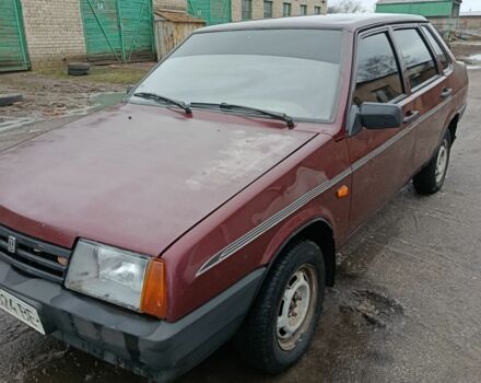 Червоний ВАЗ 21099, об'ємом двигуна 0 л та пробігом 20 тис. км за 1000 $, фото 1 на Automoto.ua
