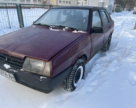 Красный ВАЗ 21099, объемом двигателя 1.5 л и пробегом 200 тыс. км за 950 $, фото 1 на Automoto.ua