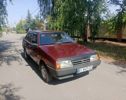 Червоний ВАЗ 21099, об'ємом двигуна 1.5 л та пробігом 150 тис. км за 1099 $, фото 1 на Automoto.ua