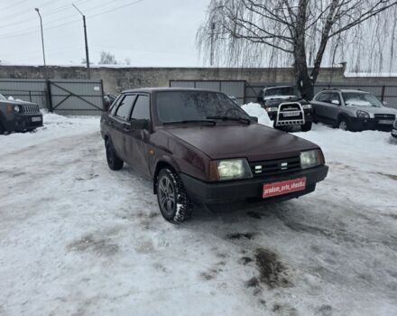 Красный ВАЗ 21099, объемом двигателя 1.6 л и пробегом 160 тыс. км за 1000 $, фото 1 на Automoto.ua