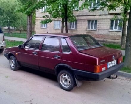 Червоний ВАЗ 21099, об'ємом двигуна 1.6 л та пробігом 193 тис. км за 1550 $, фото 1 на Automoto.ua