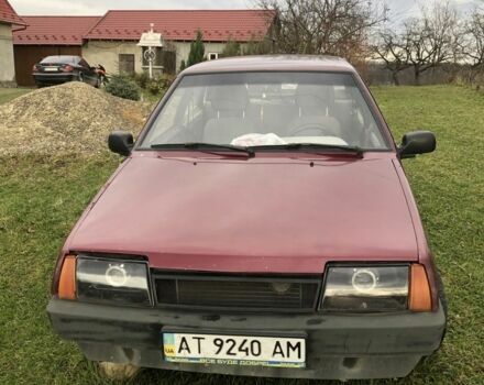 Червоний ВАЗ 21099, об'ємом двигуна 1.6 л та пробігом 300 тис. км за 450 $, фото 1 на Automoto.ua