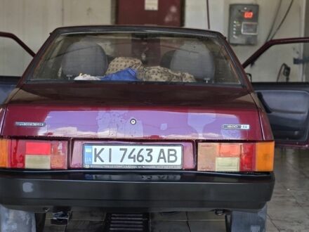 Красный ВАЗ 21099, объемом двигателя 1.6 л и пробегом 1 тыс. км за 1597 $, фото 1 на Automoto.ua