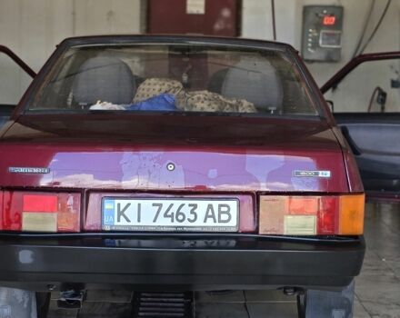 Красный ВАЗ 21099, объемом двигателя 1.6 л и пробегом 1 тыс. км за 1596 $, фото 1 на Automoto.ua