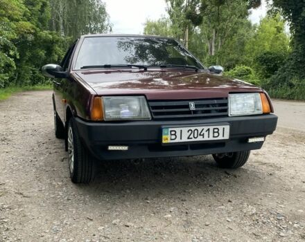 Красный ВАЗ 21099, объемом двигателя 1.6 л и пробегом 238 тыс. км за 1900 $, фото 1 на Automoto.ua