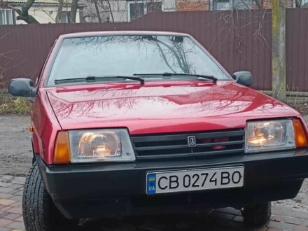 Красный ВАЗ 21099, объемом двигателя 1.6 л и пробегом 150 тыс. км за 2050 $, фото 1 на Automoto.ua